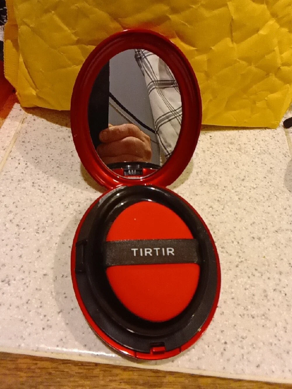 New TIRTIR Mask Fit Red Cushion Foundation — 17C Porcelain (Red)